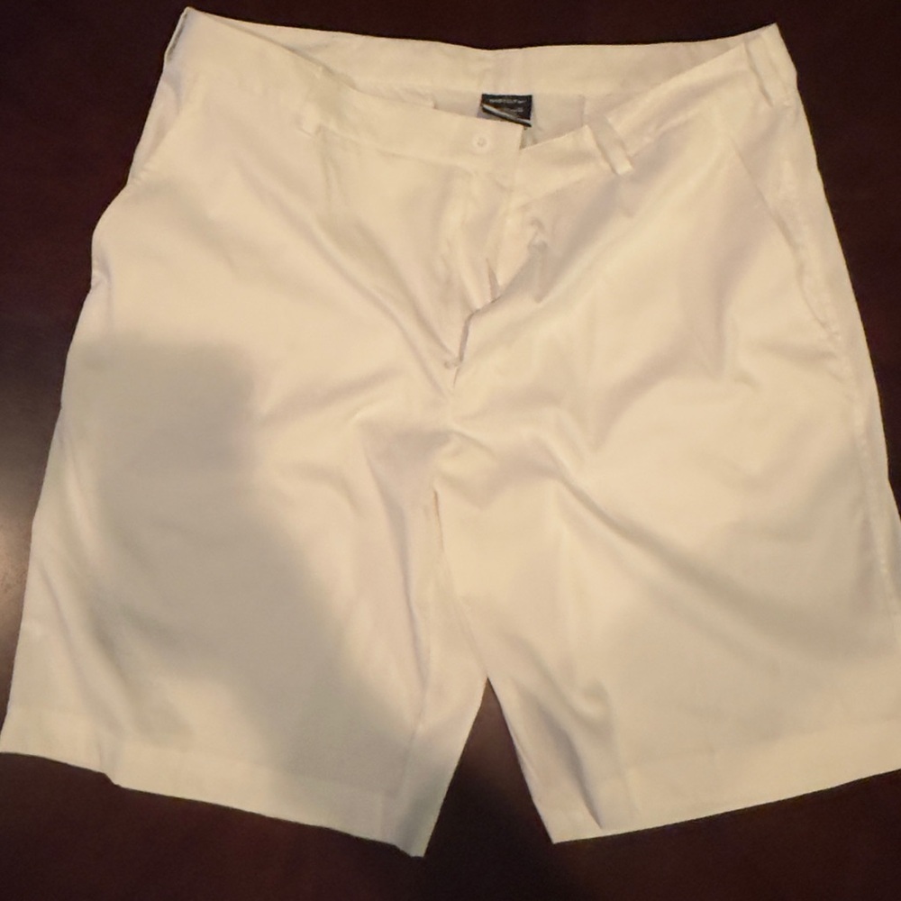 Nike Men's White Dri-Fit Shorts